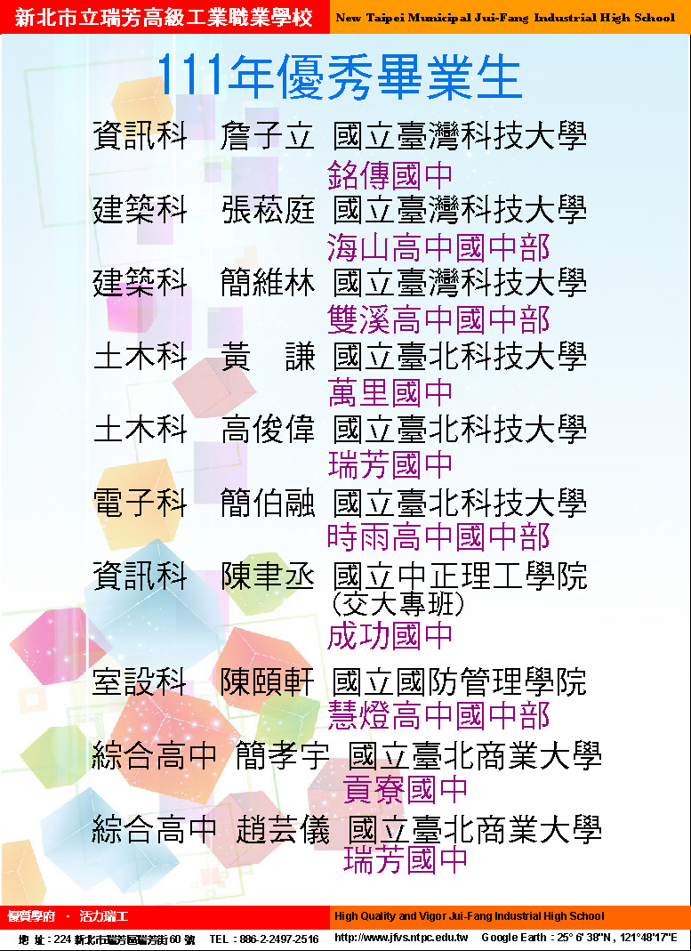 111年優秀畢業生1