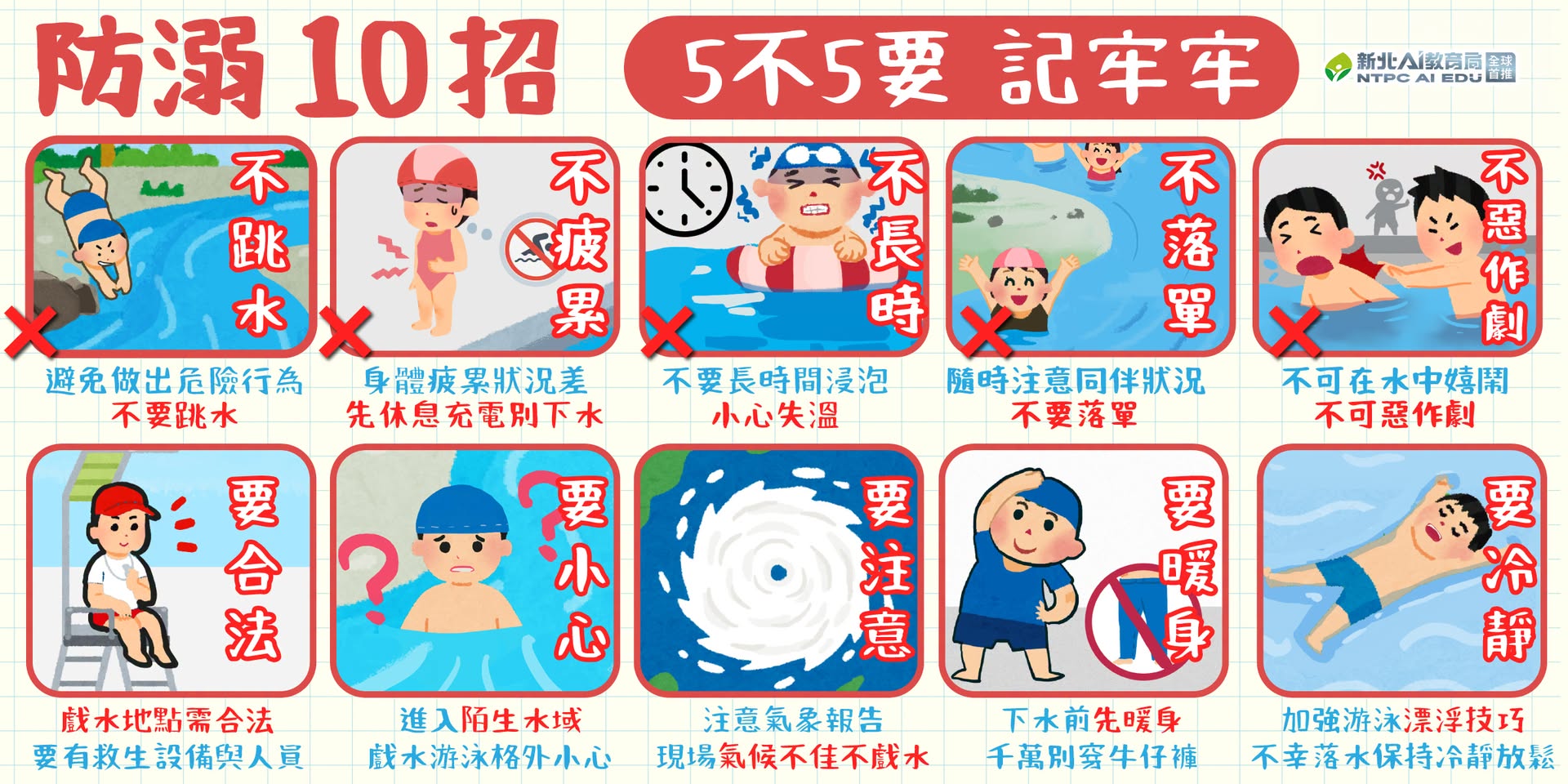水域安全宣導2