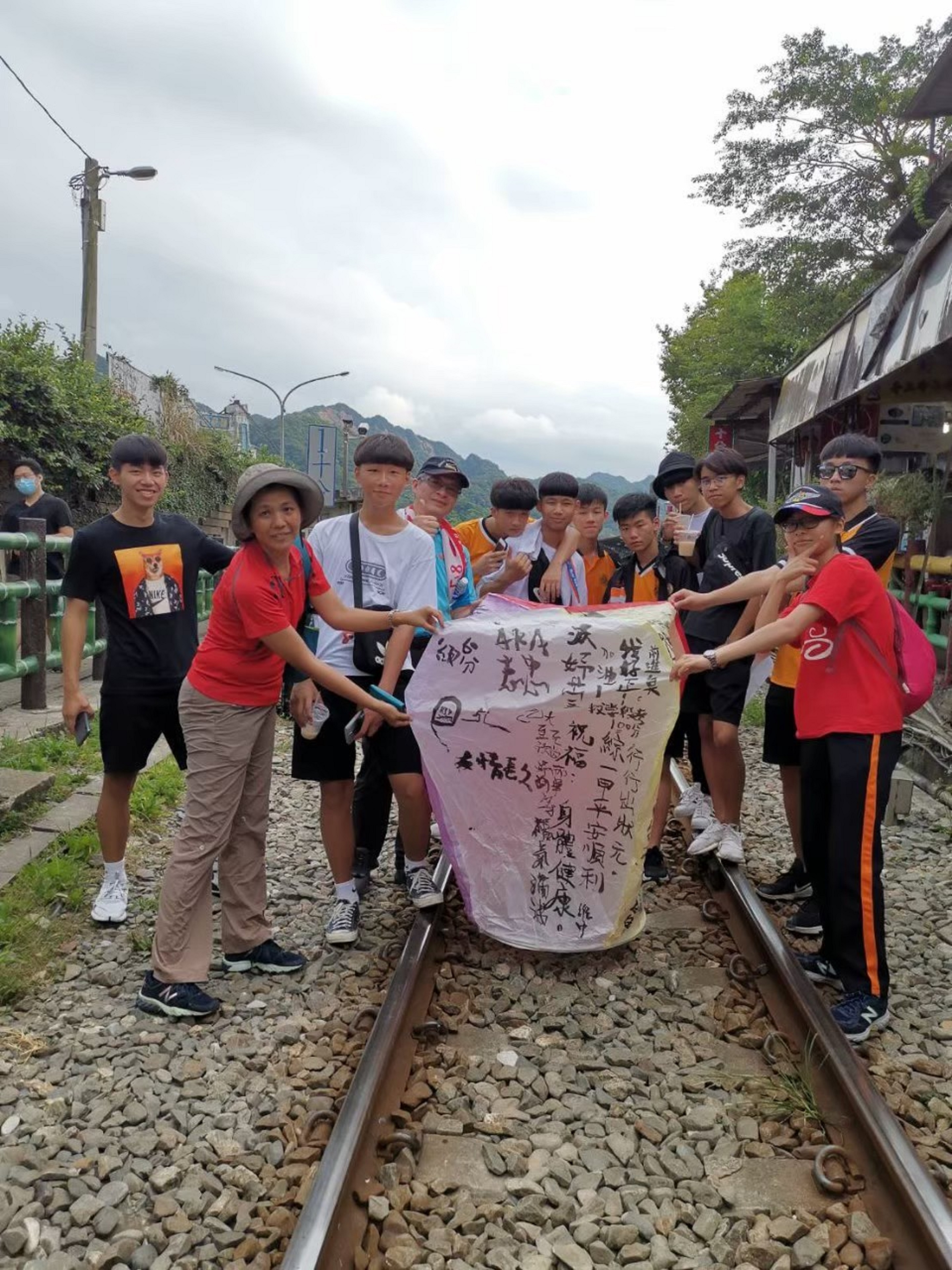 平溪踏查、天燈